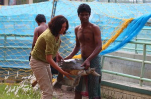 Corporates could also help small scale industries set up effluent treatment plants or get a commitment from them that they will not dump toxic chemicals straight into the river. (Photo Courtesy - Vijay Bedi)