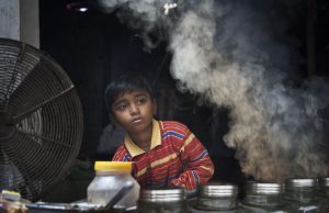 Children working in India
