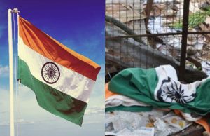 Disrespect of Indian Flag Post Independence