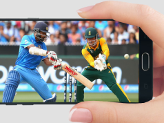 Sports on mobile phone