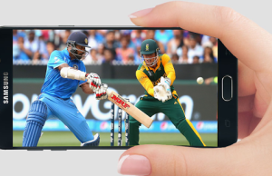 Sports on mobile phone