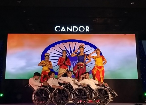 Performance by specially abled dancers