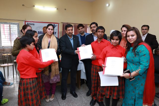 Amway India Celebrates Louis Braille Day