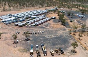 Adani coal mine site in Australia