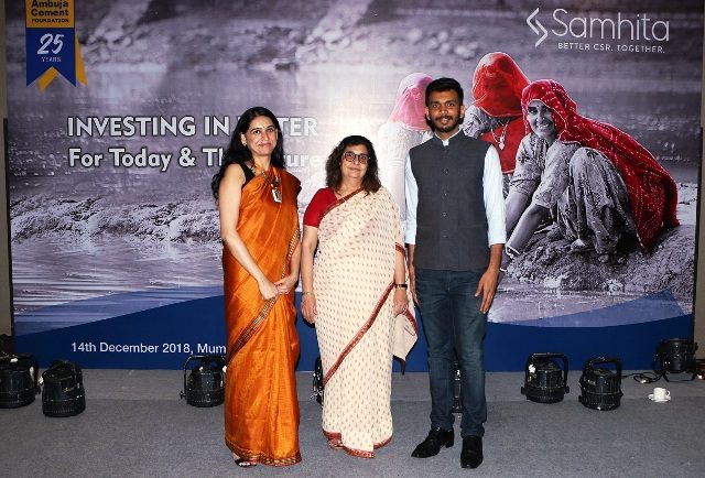 Pearl Tiwari and Priya Naik with Varun Sanghvi