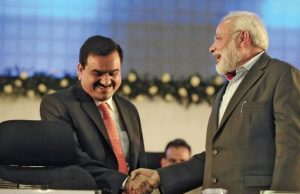 Gautam Adani with PM Narendra Modi