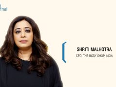 Shriti Malhotra, CEO, The Body Shop India