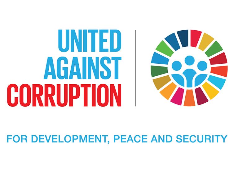 logo for international anti-corruption day