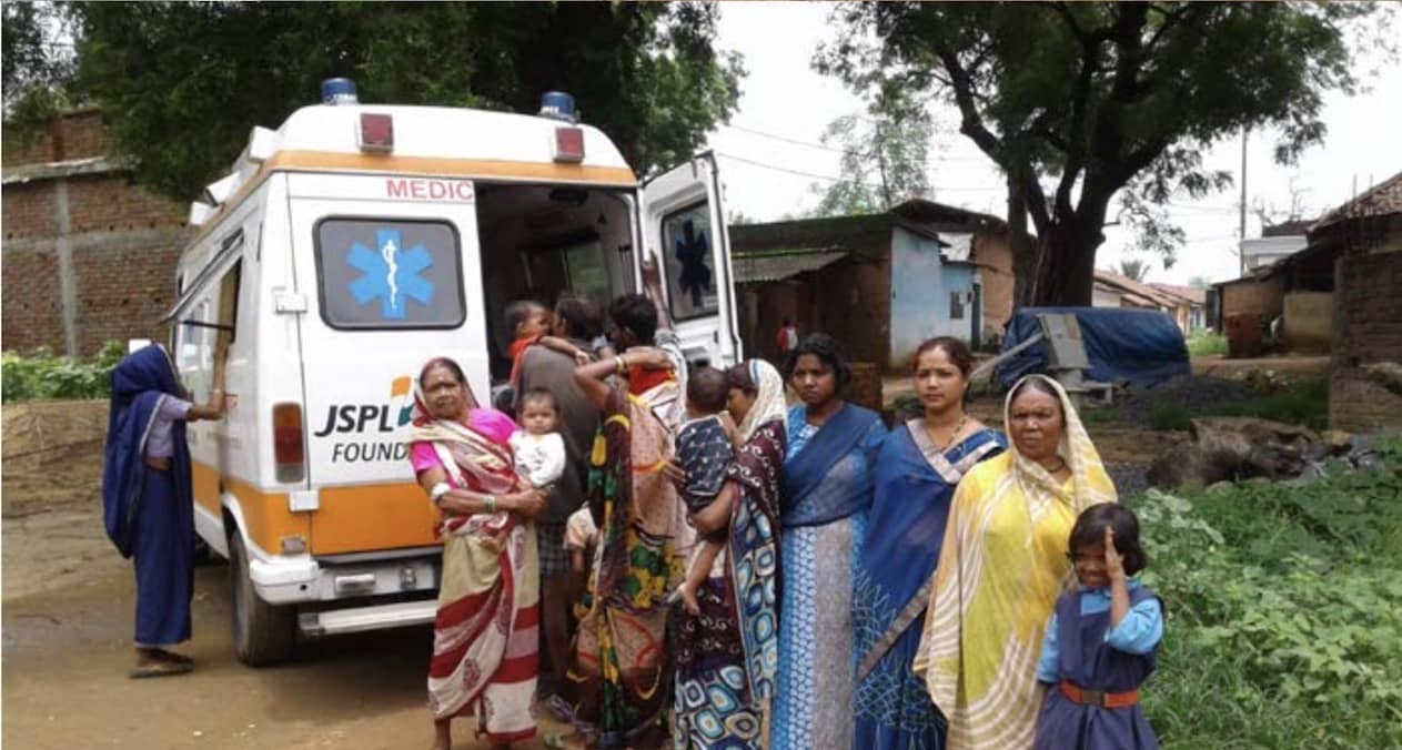 JSPL CSR Ambulance