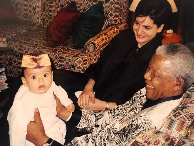 Mandela loved children