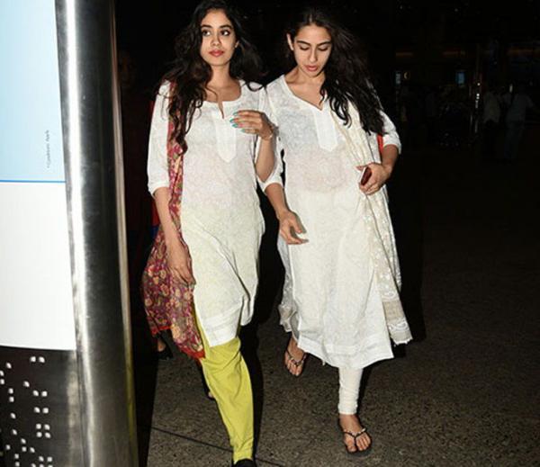 Janhvi Kapoor and Sara Ali Khan