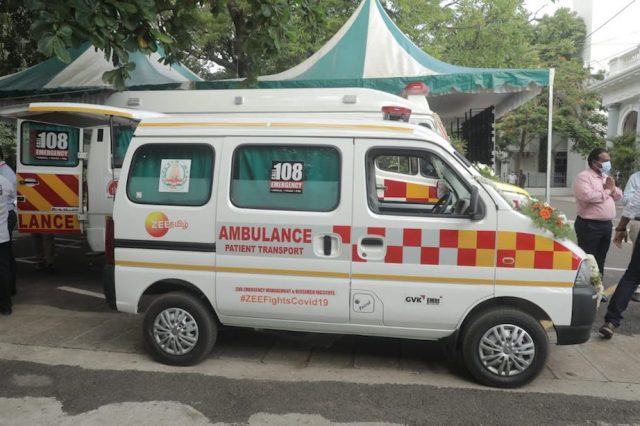 1st Batch of 18 Ambulances handed over to the Tamil Nadu Govt
