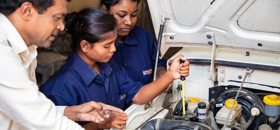 Vocational training for leprosy affected