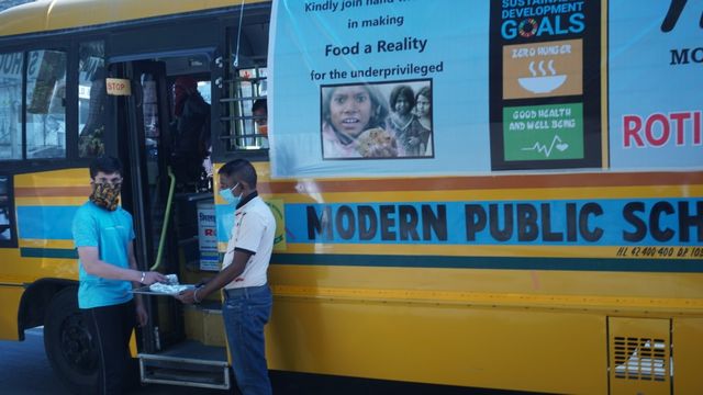 Roti Bank on wheels for World Food Day