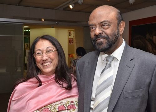 Kiran and Shiv Nadar