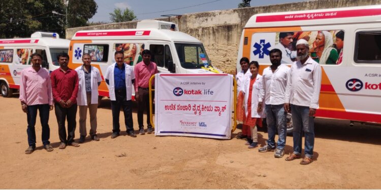 Kotak CSR Mobile Medical Vans