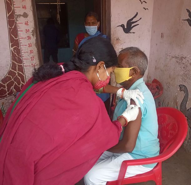 Childfund India Corona vaccination