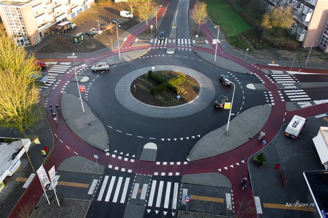 Amsterdam Cycling Roundabout