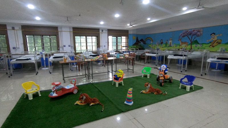 Paediatric Ward at Bhawanipatna COVID Hospital