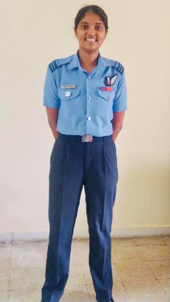 Squadron Leader Aashritha V Olety