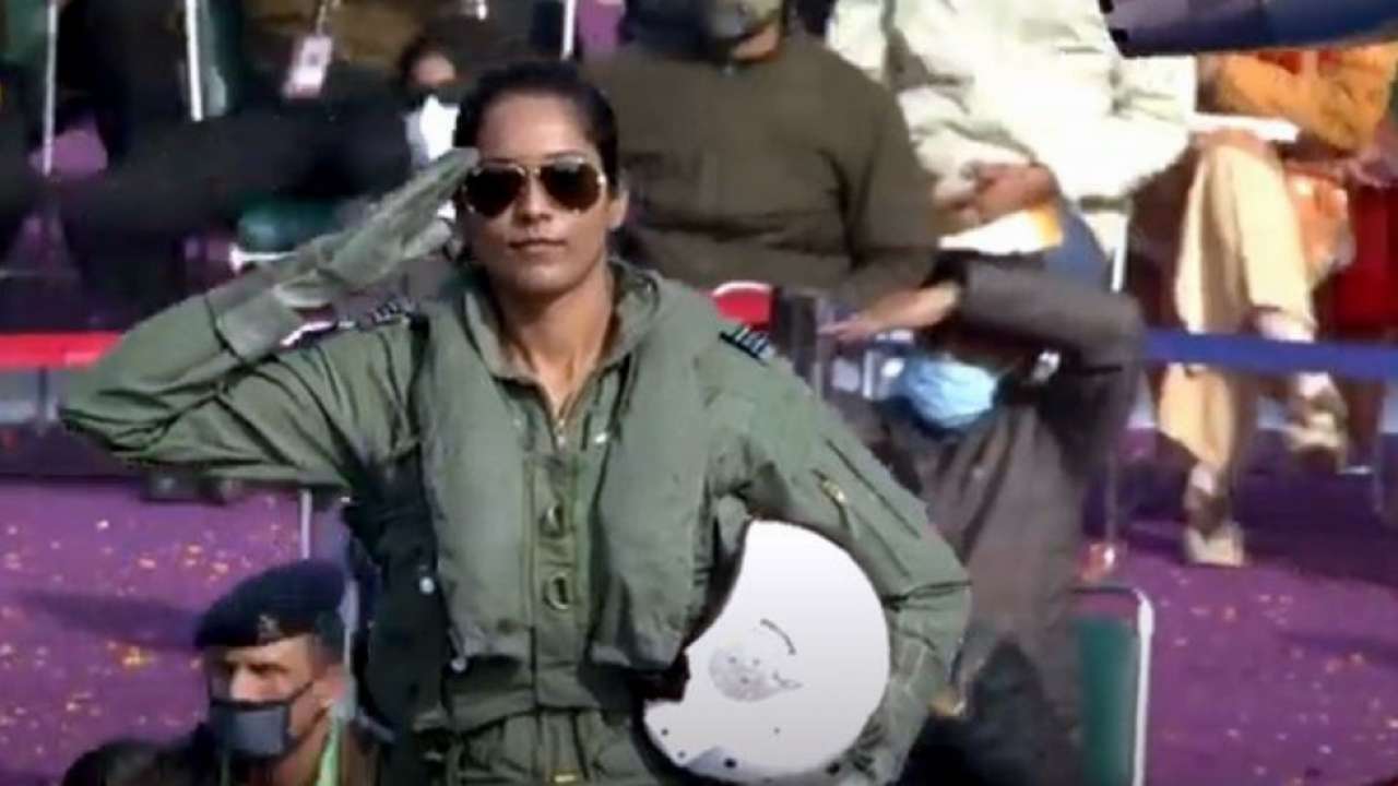 Flight Lieutenant Bhawana Kanth from the Indian Air Force