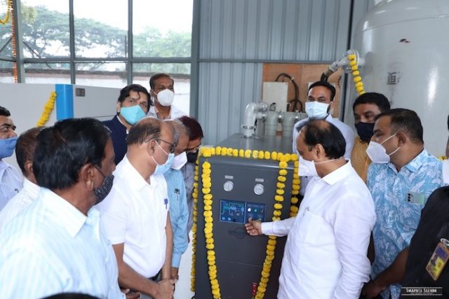 Mahindra Group Donates Oxygen Plant