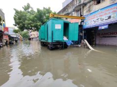 Chennai floods - Grundfos pump