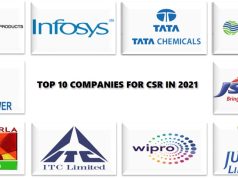 Top 10 Companies for CSR in 2021