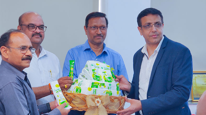 Godrej COVID Relief - Donation of Sanitisers