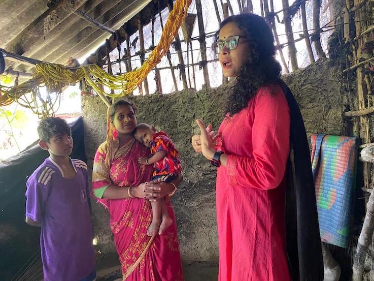 Nandana Sen visits COVID Orphaned Youngsters within the Sundarbans