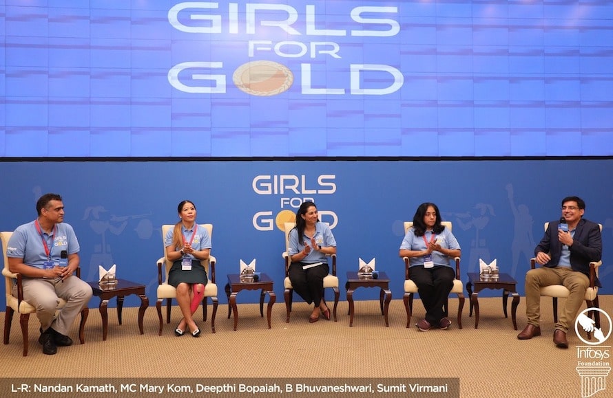 Girls for Gold Programme Infosys CSR