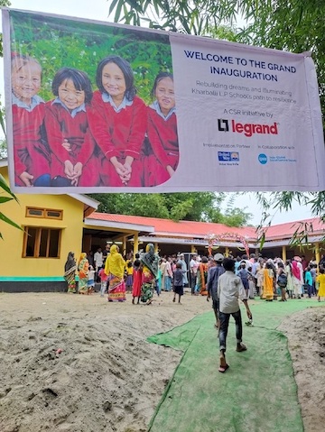 Group Legrand India Reconstructs Flood-Ravaged School in Barpeta, Assam