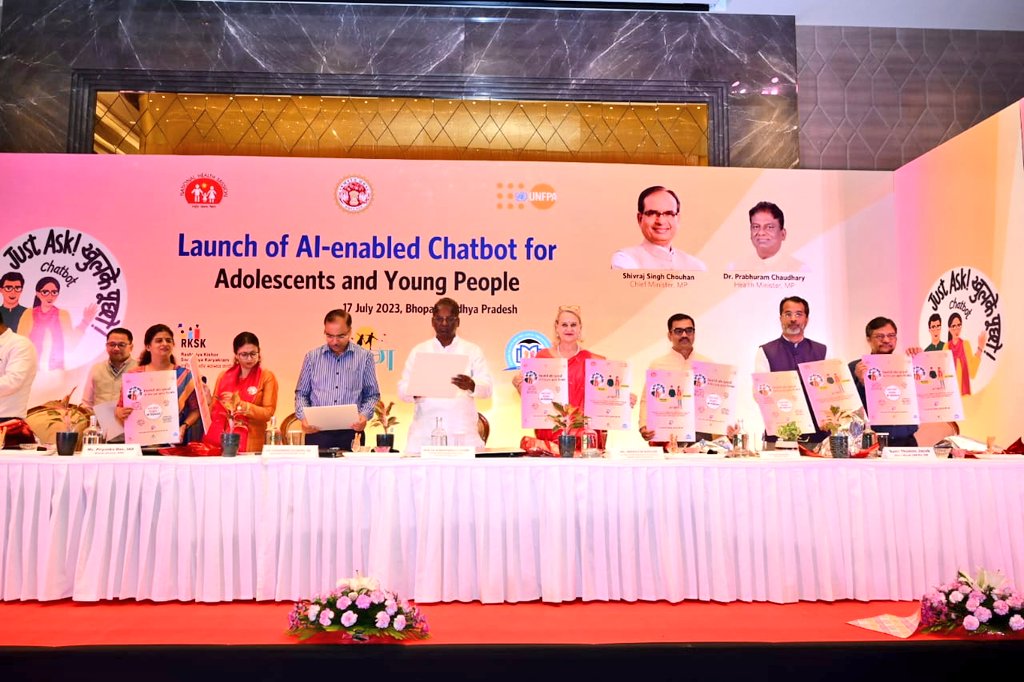 AI-enabled chatbot 'Just Ask' to educate youths on social and sexual health  issues in Madhya Pradesh - The CSR Journal