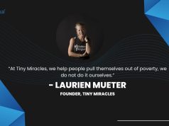 Laurien Mueter, Founder, Tiny Miracles.