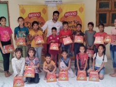 Bikano celebrated RakshaBandhan with the children of the Sweet Home orphanage in Najafgarh