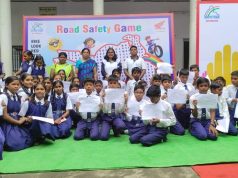 Honda Motorcycle and Scooter India conducts Road Safety Awareness Campaign in Bilaspur Chhattisgarh