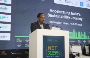 Rajnath Ram, Advisor - Energy, NITI Aayog at the Mission Net Zero India Summit 2023