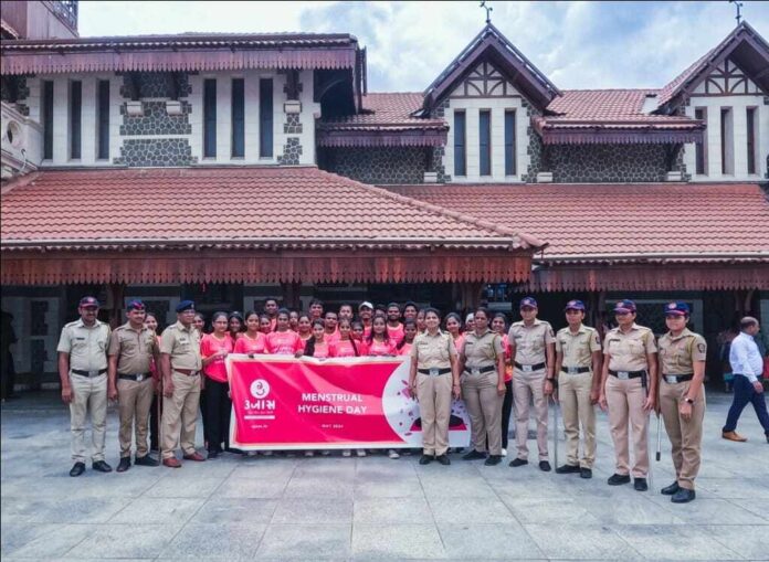 CSR collaboration with Rapper Saniya MQ on Menstrual Hygiene Day