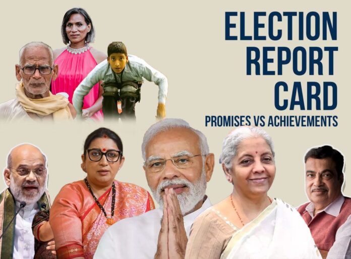 Election Report Card: Promises vs Achievements under Inclusive Development