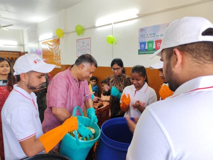 CSR support to build unit for floor cleaner production from organic waste in Delhi