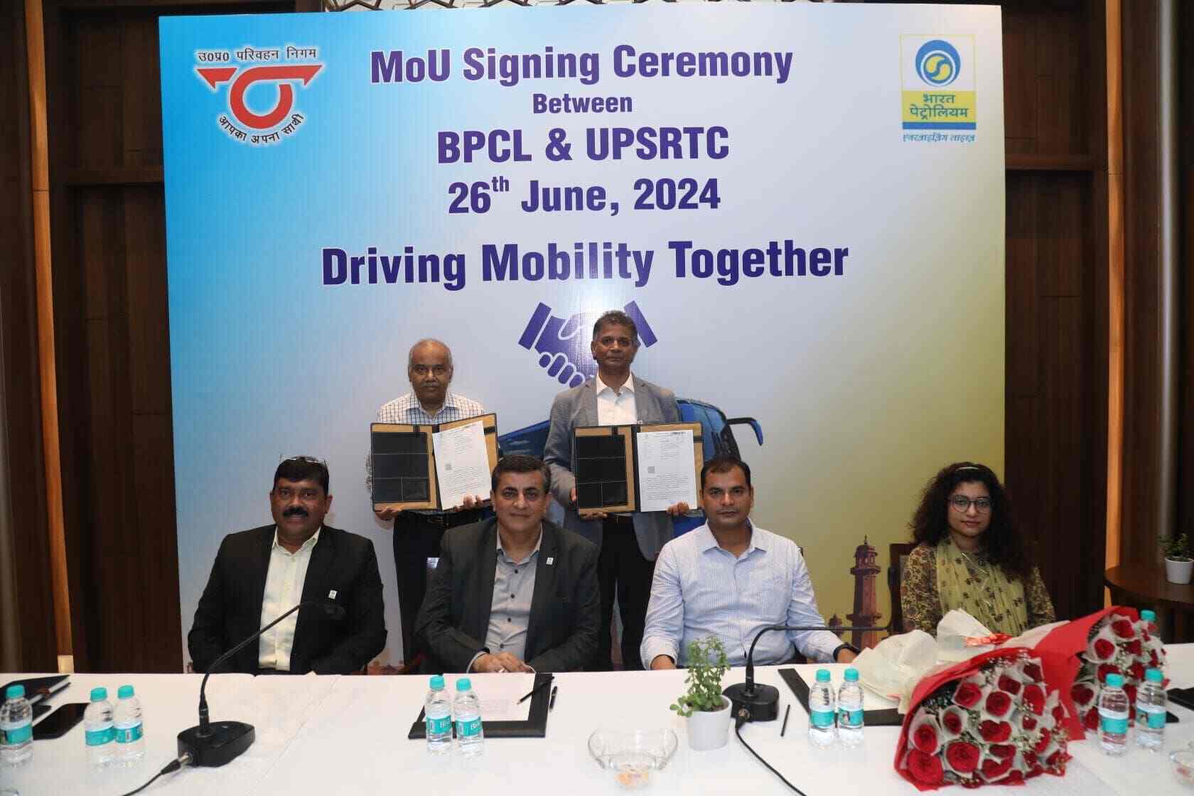 CSR: BPCL and UPSRTC Sign MoU to Install Water Coolers at UPSRTC Bus Stands across Uttar Pradesh