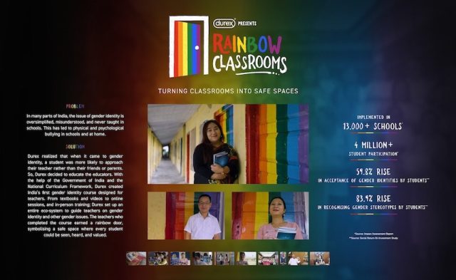 Durex TBBT Rainbow Classrooms