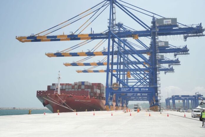 Vizhinjam, India’s first transshipment port, receives its first container ship