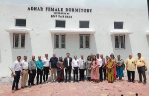 BNP Paribhas CSR Adhar Dormitory inauguration