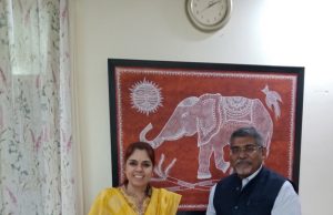 From Left to Right_Pragya Kewalramani, Commissioner of the Tribal Area Development Department, Rajasthan and Pratyush Das, Regional Director, Magic Bus India Foundation