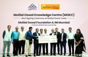 MoU signing Ceremony at Motilal oswal Tower