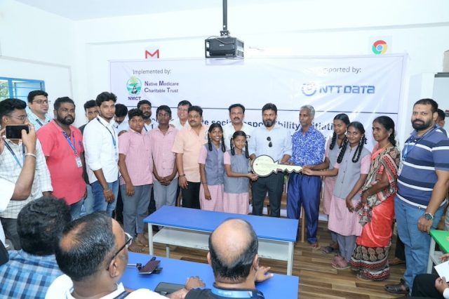 NTT DATA and NMCT Collaborate to Upgrade School Facilities in Chennai & Coimbatore