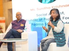 Sunitha Krishnan at SVP Hyderabad Daan Utsav event