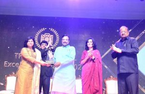 The Coca-Cola India Foundation receives the CSR Excellence Award in the Environment Category for Project Jaldhara