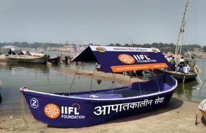 IIFL Foundation Boat Ambulance at Mahakumbh Mela